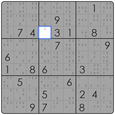x wing sudoku